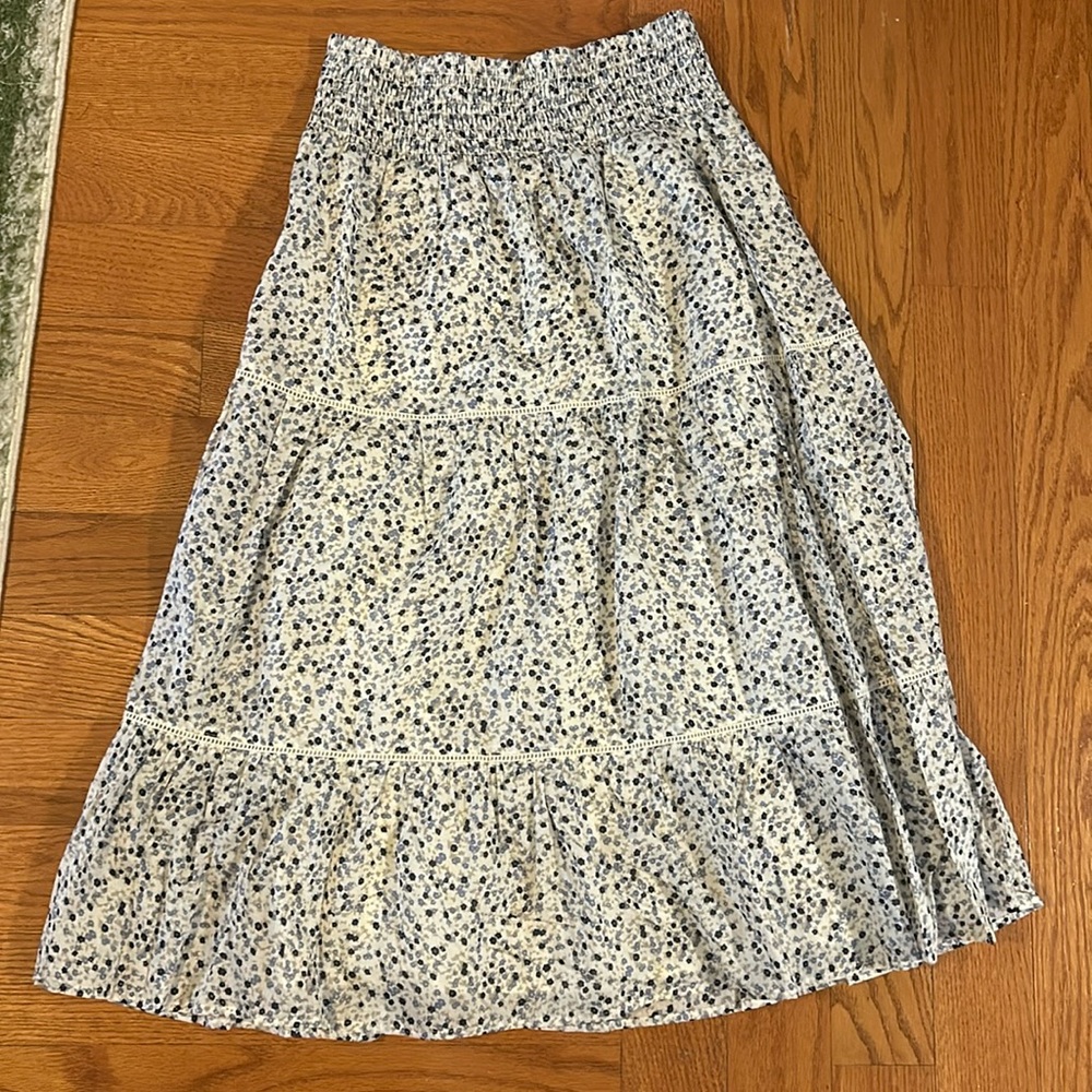 Rails Midi Skirt